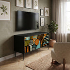 GEODE GLIMMER Compact 2-Door TV Cabinet