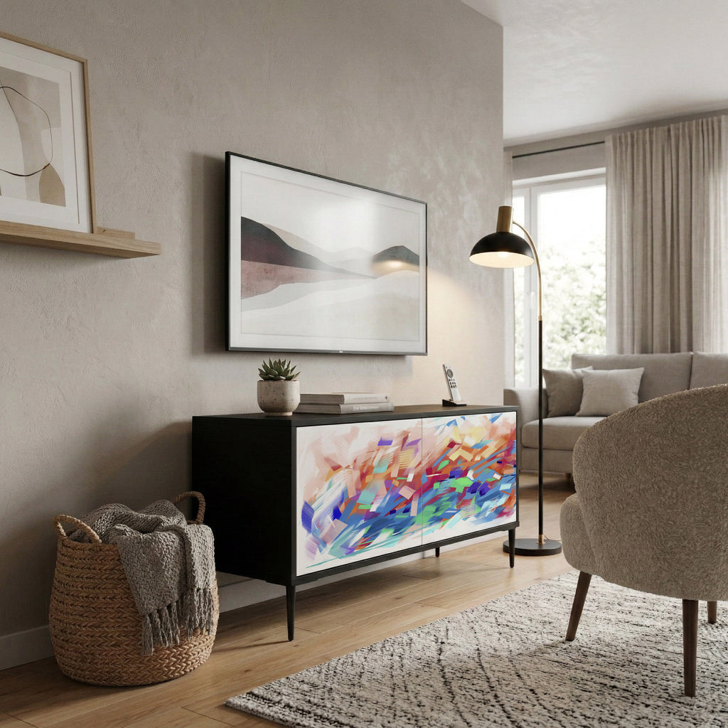 FINESSE MASH-UP Compact 2-Door TV Cabinet