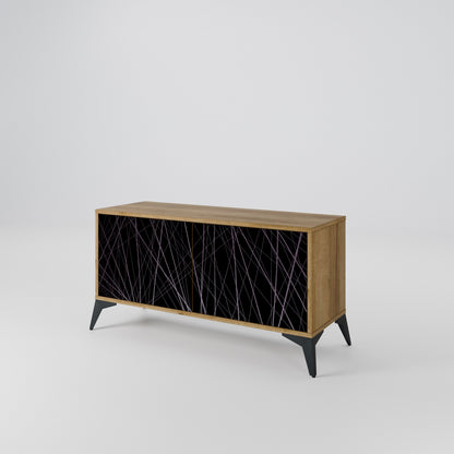 SHIMMER SPIDERGRAM Compact 2-Door TV Cabinet
