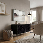 SHIMMER SPIDERGRAM Compact 2-Door TV Cabinet