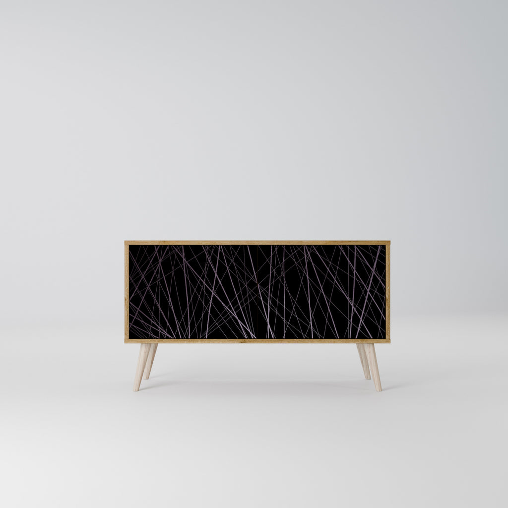 SHIMMER SPIDERGRAM Compact 2-Door TV Cabinet