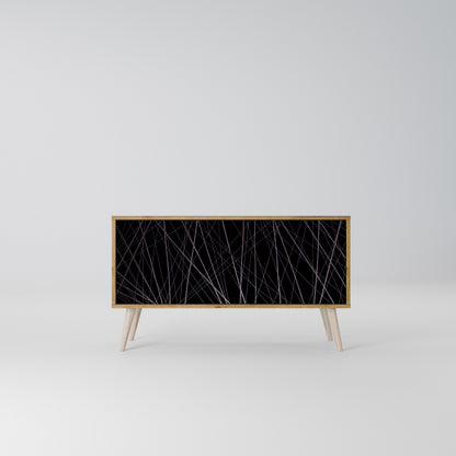 SHIMMER SPIDERGRAM Compact 2-Door TV Cabinet