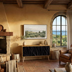 SHIMMER SPIDERGRAM Compact 2-Door TV Cabinet