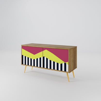 PIANO FANTASY Compact 2-Door TV Cabinet