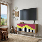 PIANO FANTASY Compact 2-Door TV Cabinet