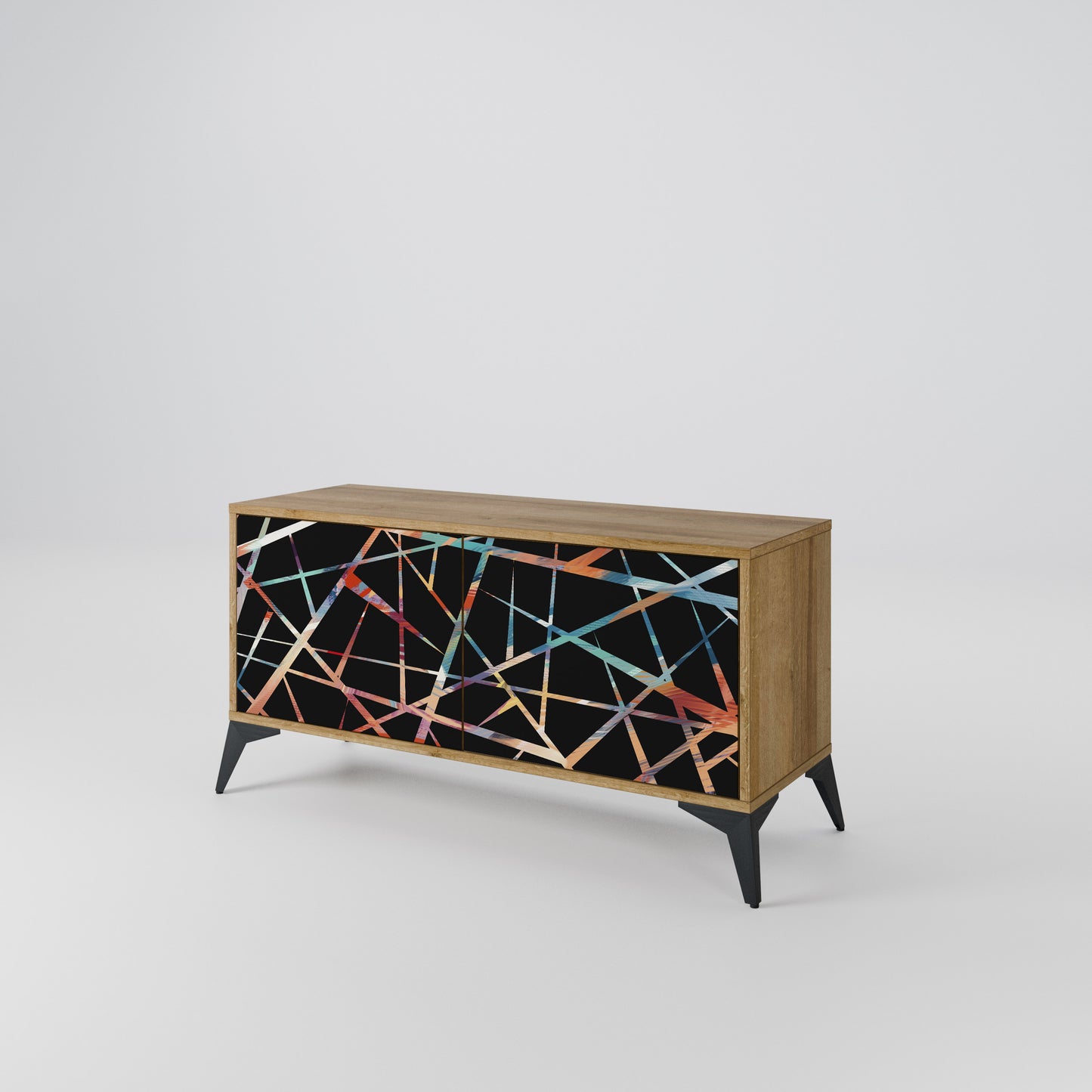 POLYGON VERVE Compact 2-Door TV Cabinet