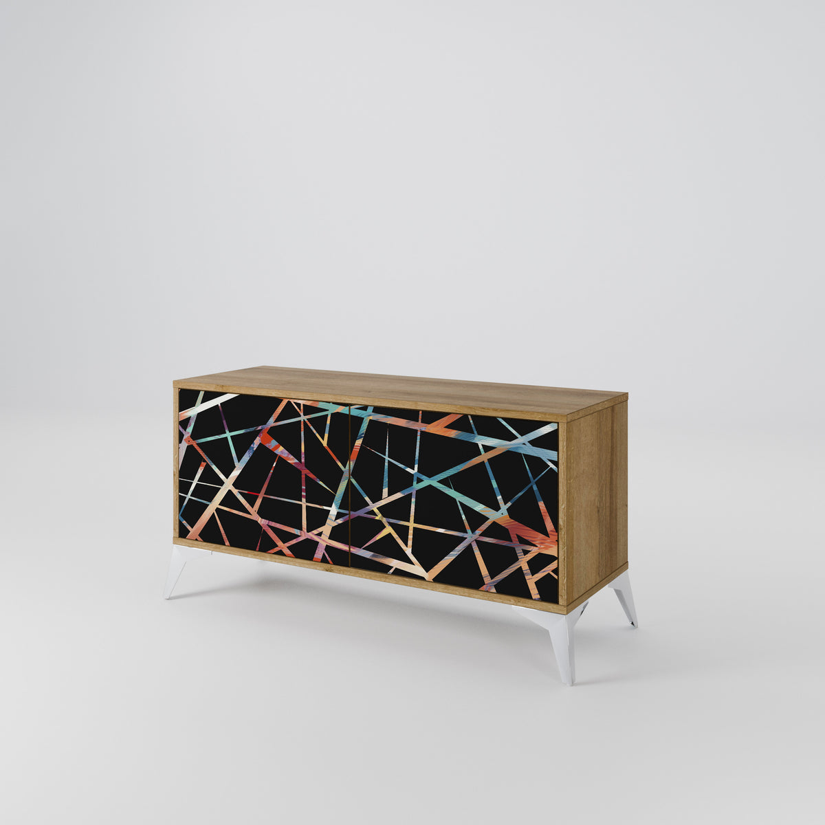 POLYGON VERVE Compact 2-Door TV Cabinet