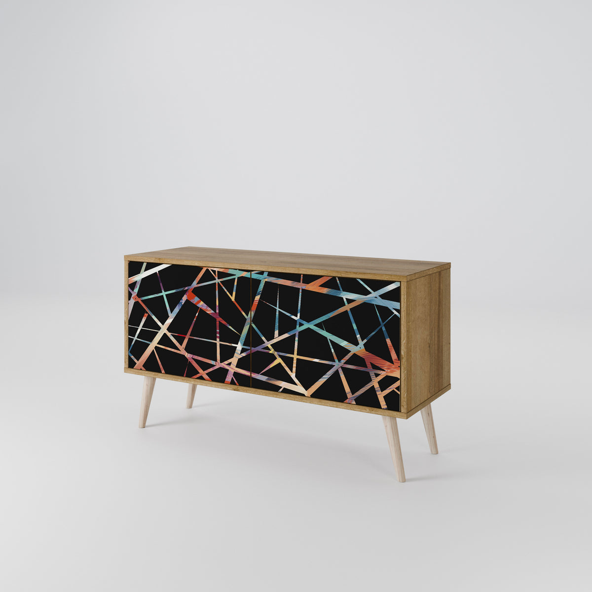 POLYGON VERVE Compact 2-Door TV Cabinet