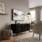 LUMINOUS SNARE Compact 2-Door TV Cabinet