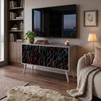 LUMINOUS SNARE Compact 2-Door TV Cabinet