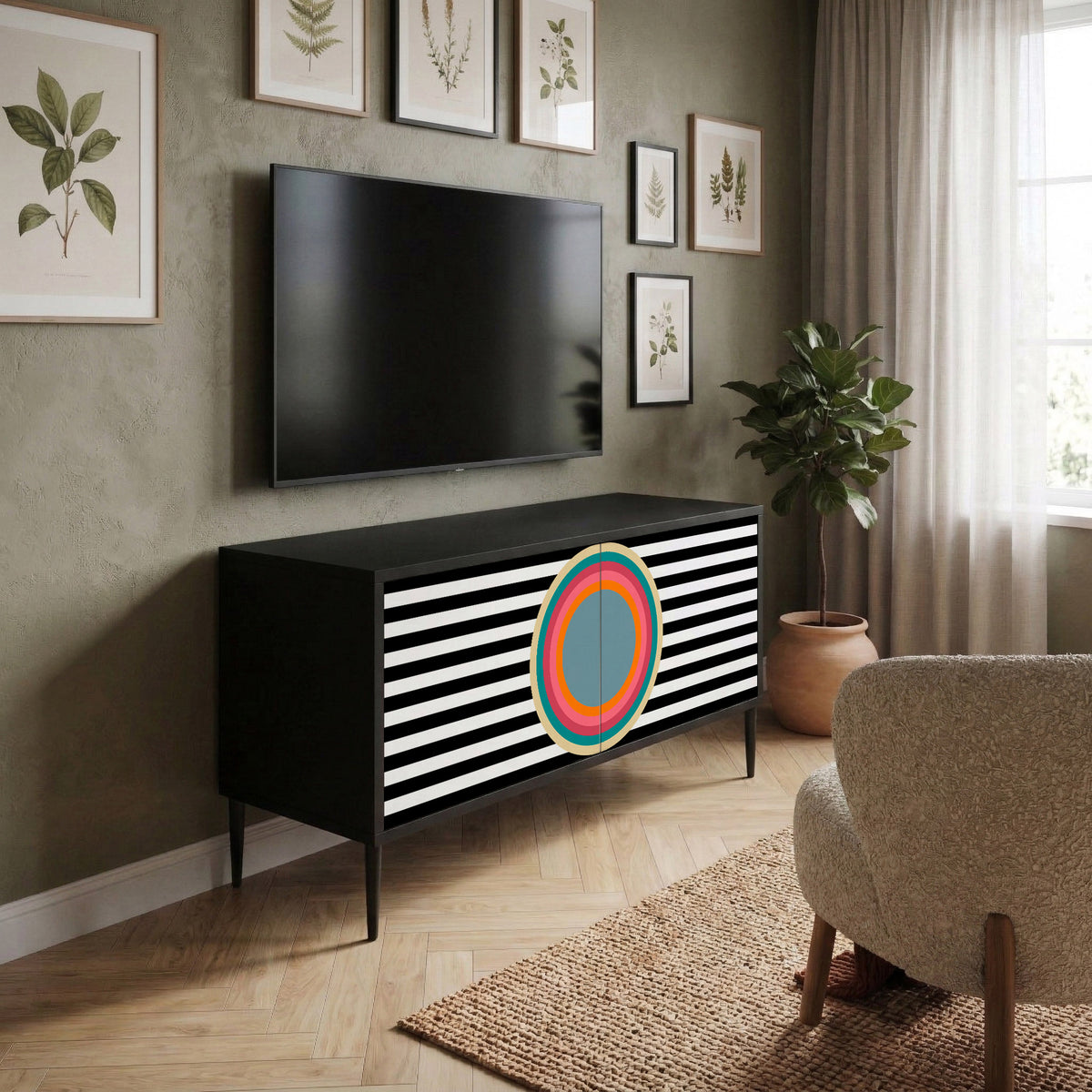 SPECTRA SHOWCASE Compact 2-Door TV Cabinet