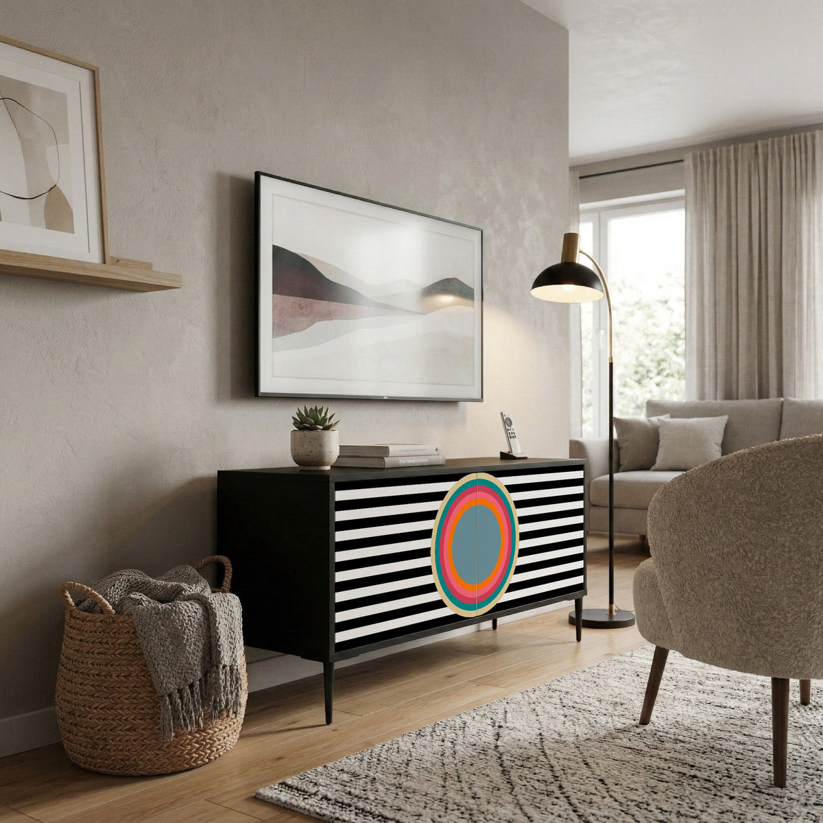 SPECTRA SHOWCASE Compact 2-Door TV Cabinet