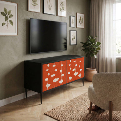 COURAGE MOLD Compact 2-Door TV Cabinet