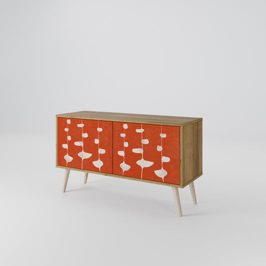 COURAGE MOLD Compact 2-Door TV Cabinet