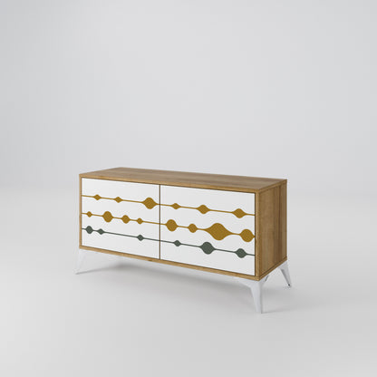 VIVID TONE Compact 2-Door TV Cabinet