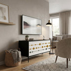 VIVID TONE Compact 2-Door TV Cabinet