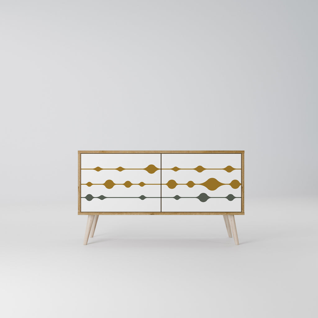 VIVID TONE Compact 2-Door TV Cabinet