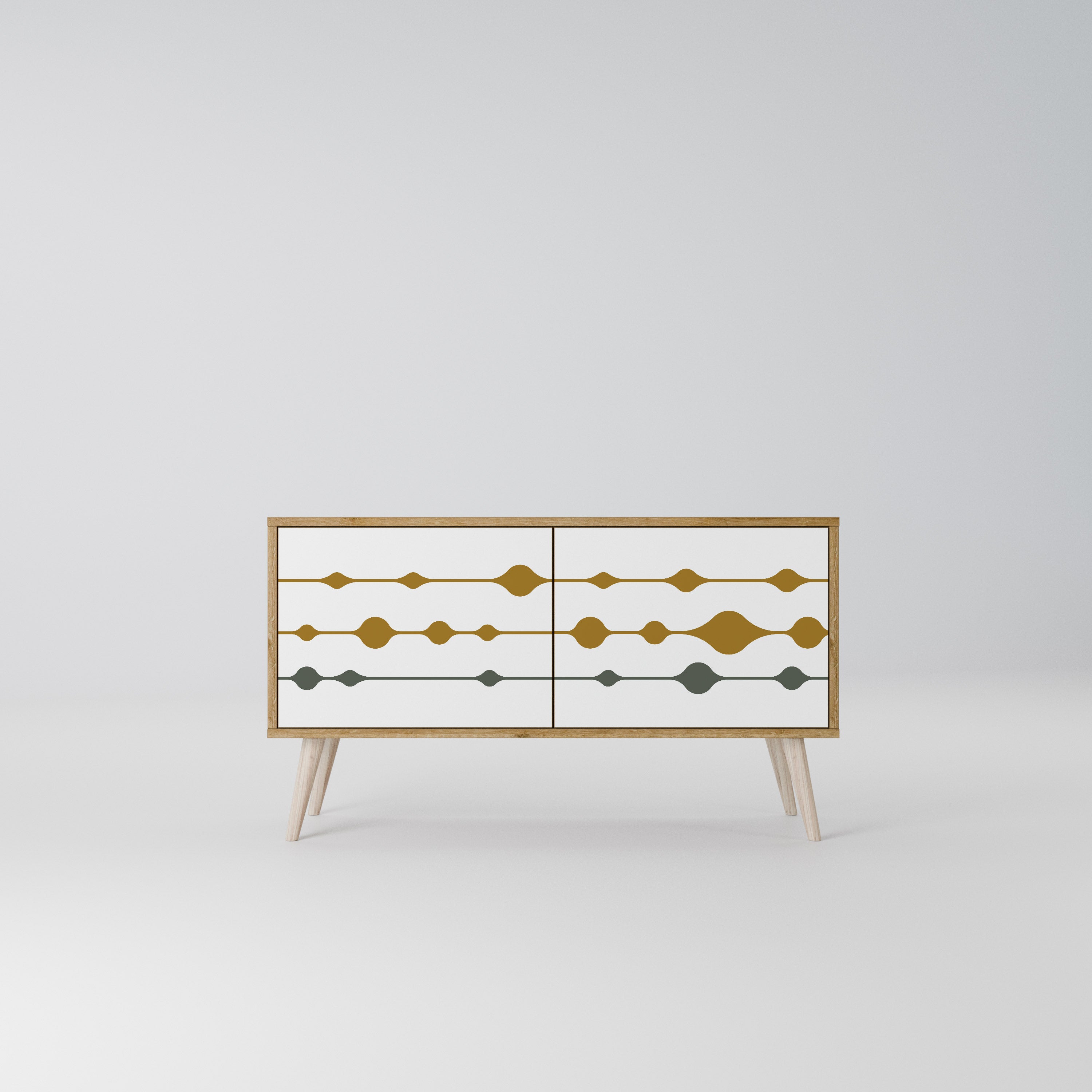 VIVID TONE Compact 2-Door TV Cabinet