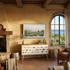 VIVID TONE Compact 2-Door TV Cabinet