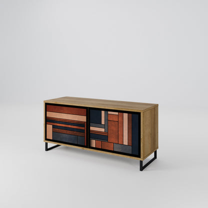 INTREPID FORMATION Compact 2-Door TV Cabinet