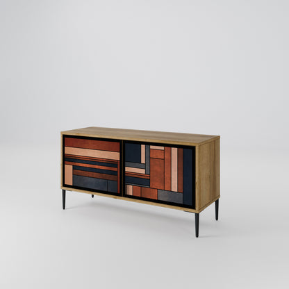 INTREPID FORMATION Compact 2-Door TV Cabinet