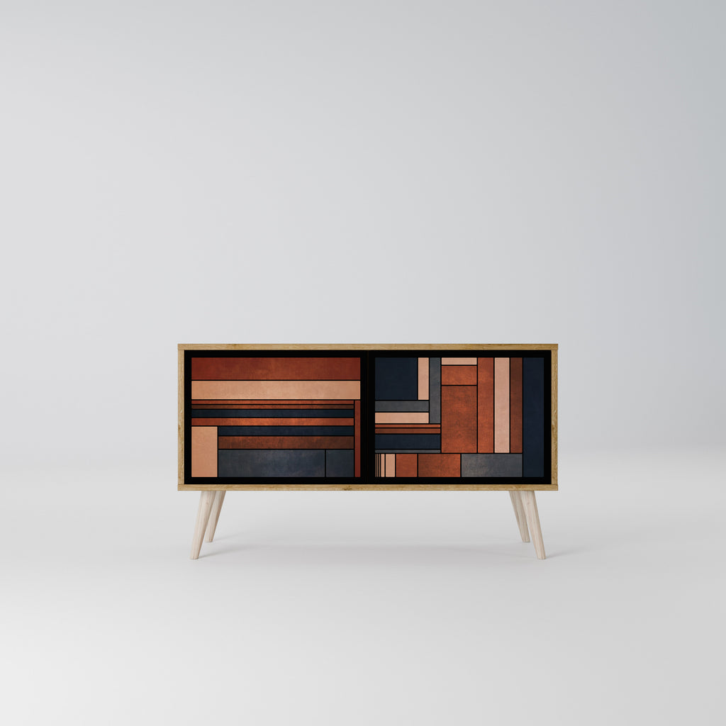 INTREPID FORMATION Compact 2-Door TV Cabinet