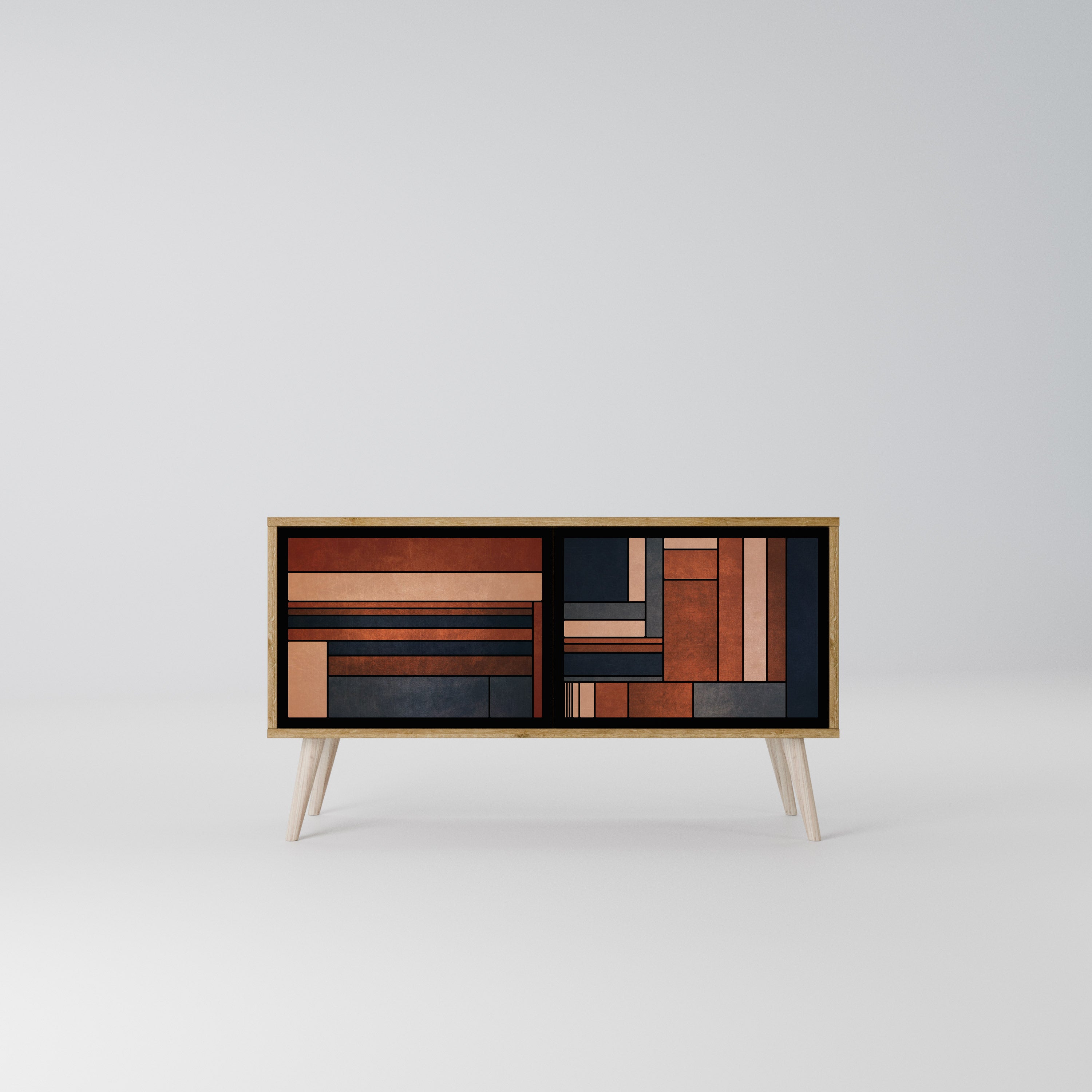 INTREPID FORMATION Compact 2-Door TV Cabinet