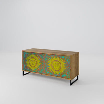 SUNSHINE EULOGY Compact 2-Door TV Cabinet