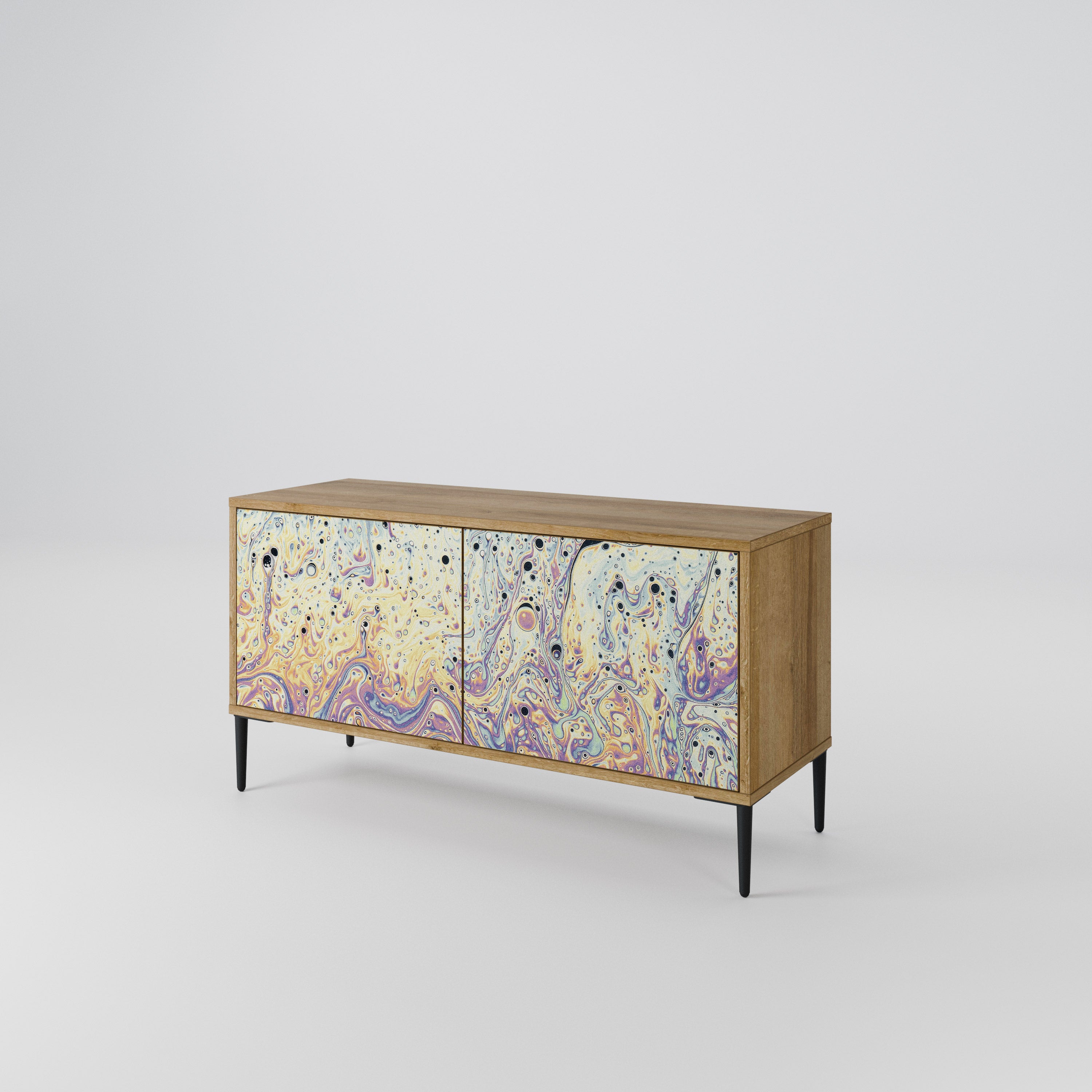 MOSAIC OF COLORS Compact 2-Door TV Cabinet