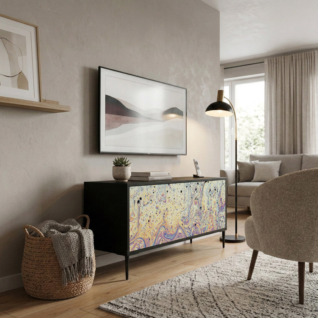 MOSAIC OF COLORS Compact 2-Door TV Cabinet