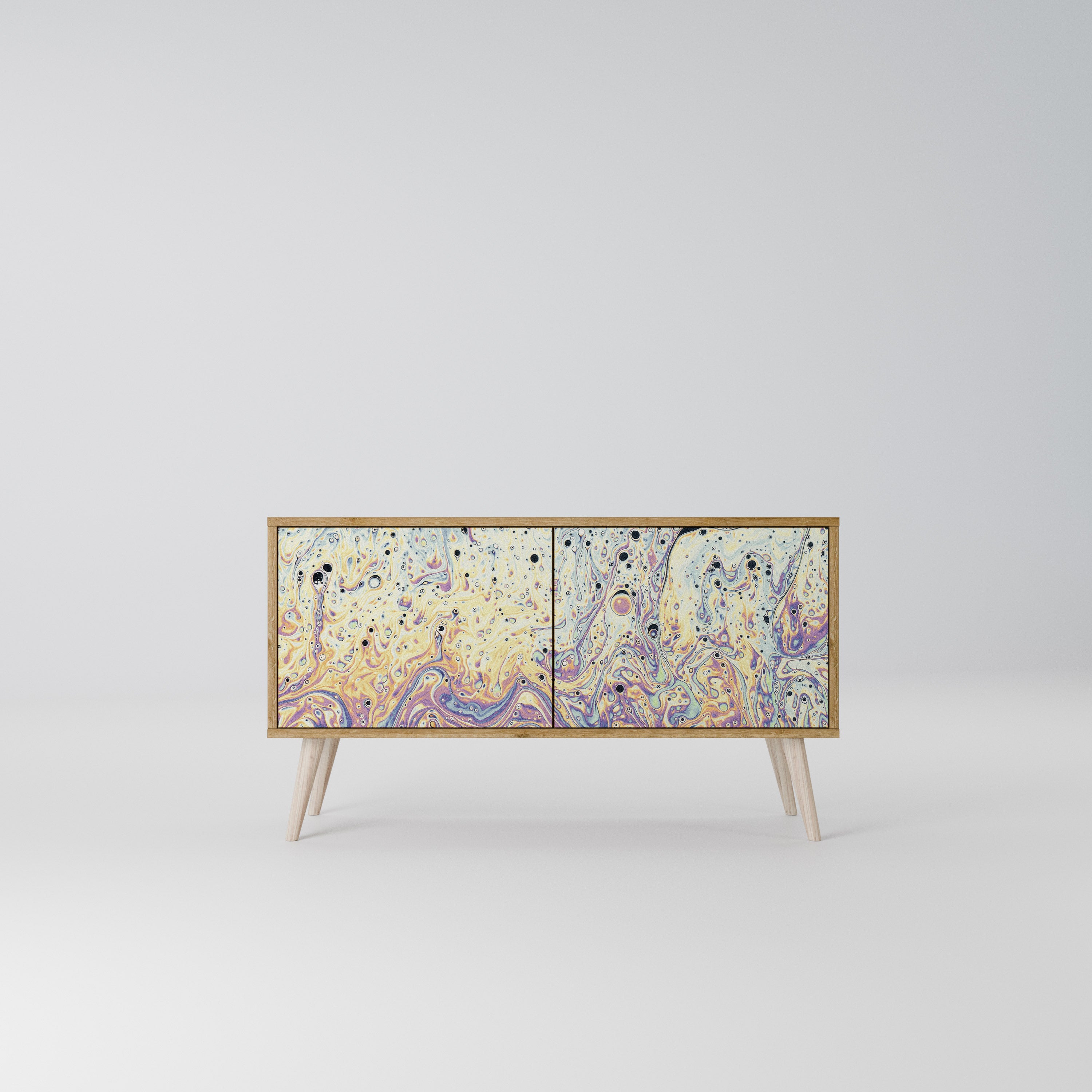 MOSAIC OF COLORS Compact 2-Door TV Cabinet