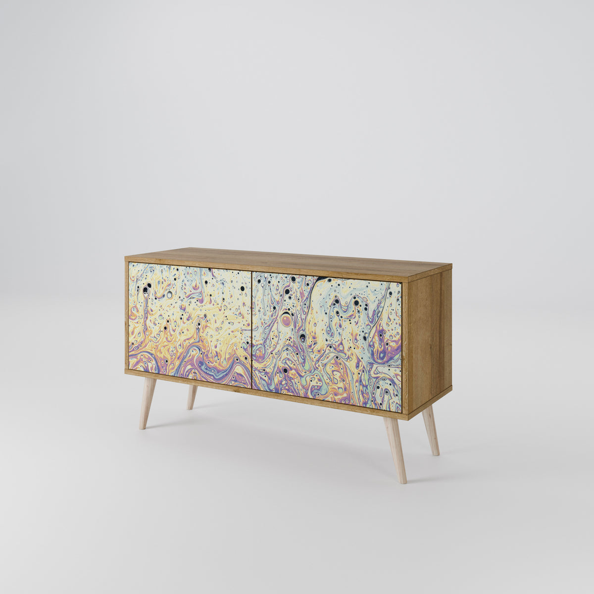 MOSAIC OF COLORS Compact 2-Door TV Cabinet