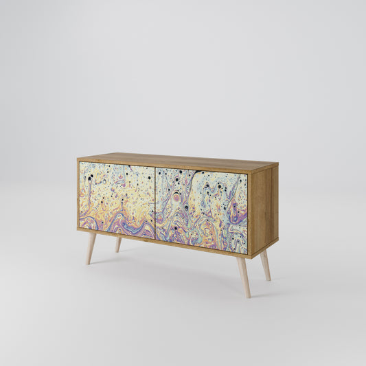 MOSAIC OF COLORS Compact 2-Door TV Cabinet