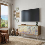 MOSAIC OF COLORS Compact 2-Door TV Cabinet