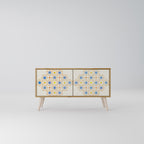 PATTERNED PRISM Compact 2-Door TV Cabinet