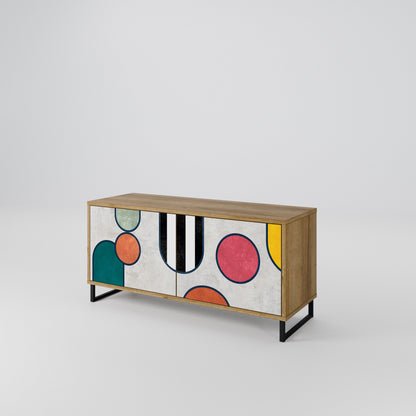 COOL STORY Compact 2-Door TV Cabinet