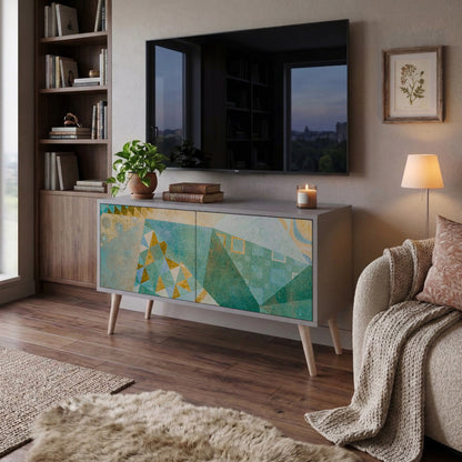 SPECTRUM SPLENDOR Compact 2-Door TV Cabinet