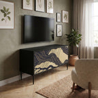 UNIFIED FRAGMENTS Compact 2-Door TV Cabinet