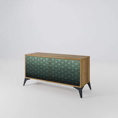 ORNAMENTAL GLIMMER Compact 2-Door TV Cabinet