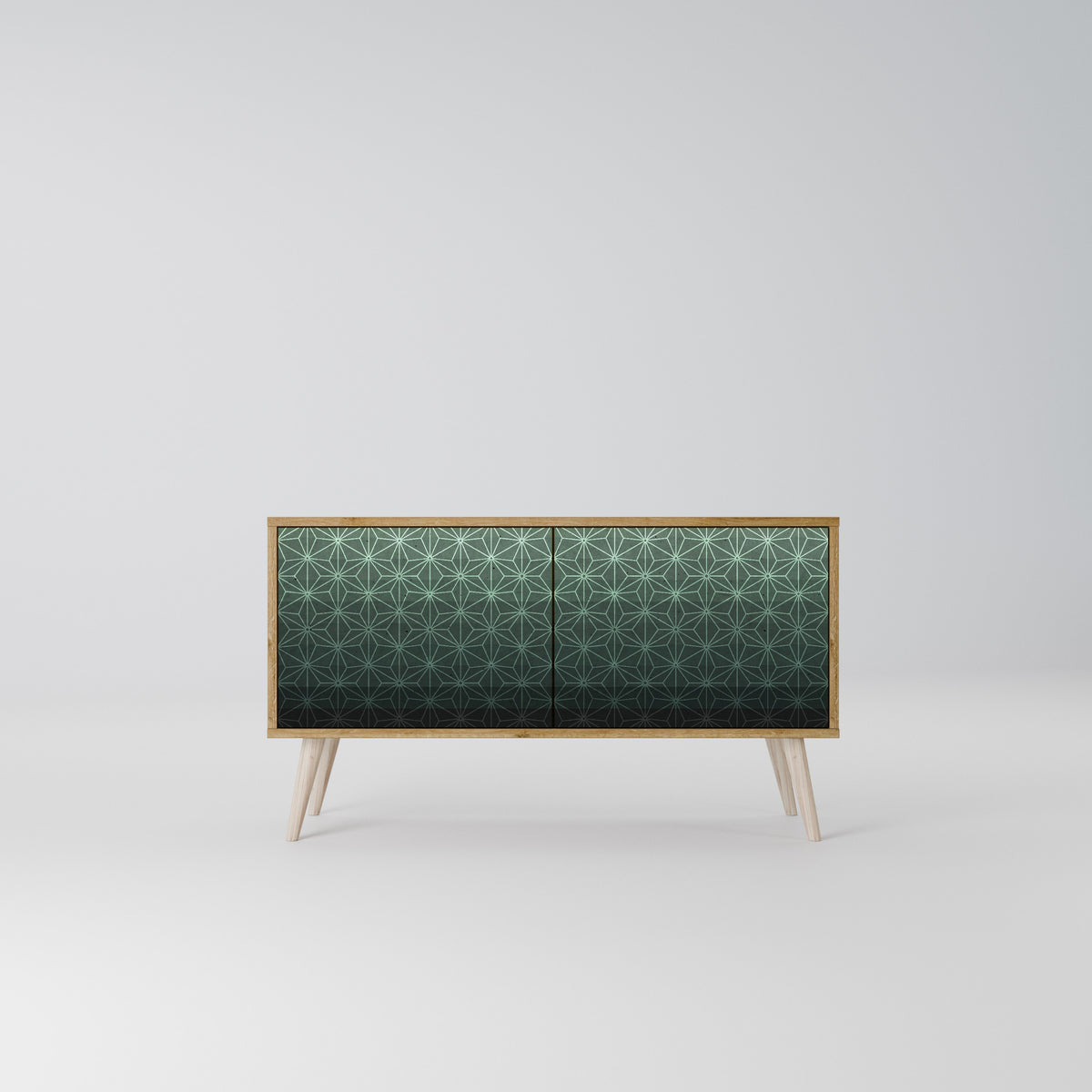 ORNAMENTAL GLIMMER Compact 2-Door TV Cabinet