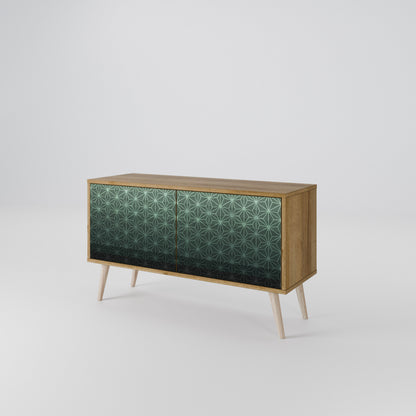 ORNAMENTAL GLIMMER Compact 2-Door TV Cabinet