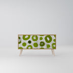 GREEN RHAPSODY Compact 2-Door TV Cabinet