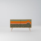 SIMPLE SOLUTIONS Compact 2-Door TV Cabinet