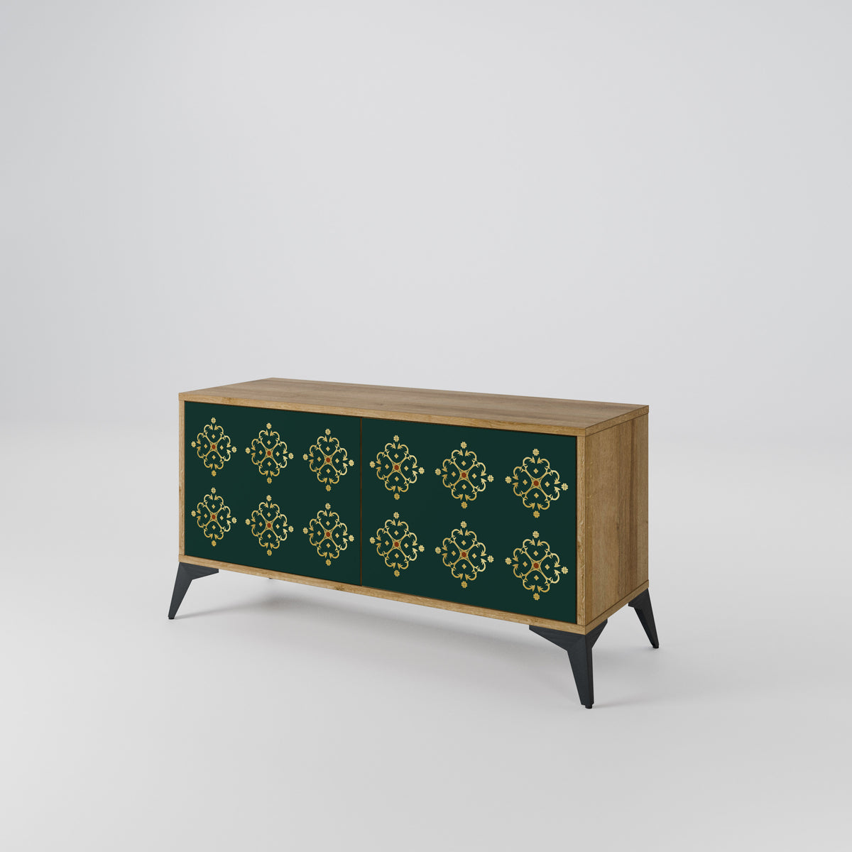 ROYAL MEDALLION Compact 2-Door TV Cabinet
