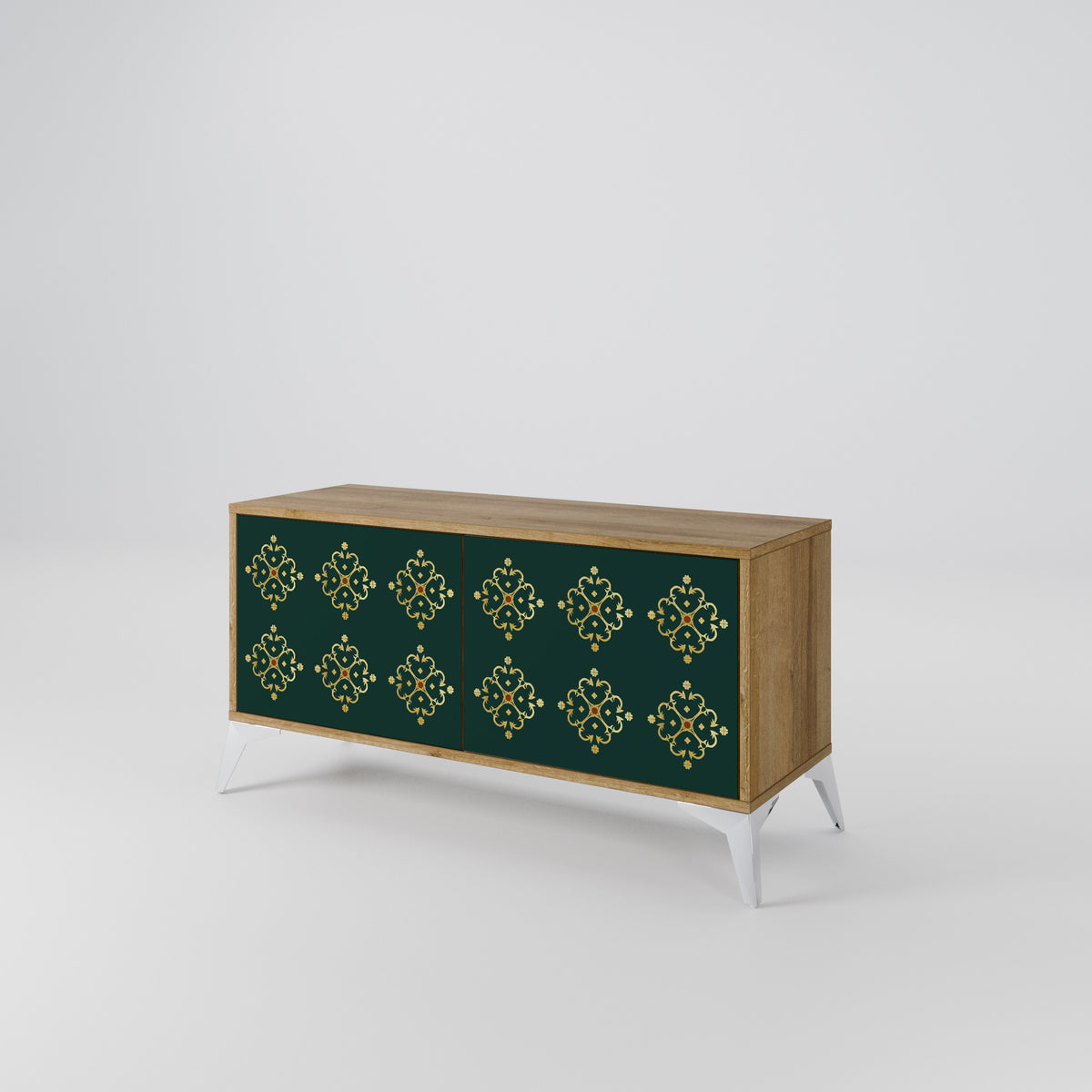 ROYAL MEDALLION Compact 2-Door TV Cabinet