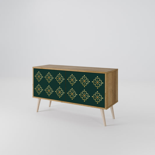 ROYAL MEDALLION Compact 2-Door TV Cabinet