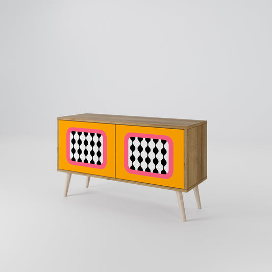 TEARS IN HEAVEN Compact 2-Door TV Cabinet