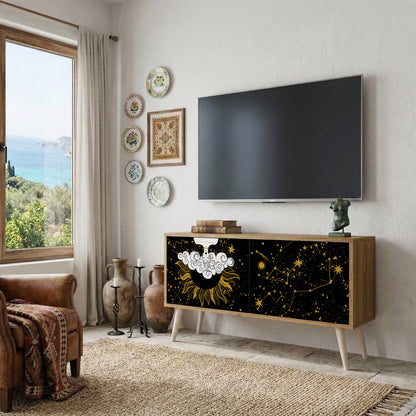 STELLAR CONSTELLATIONS Compact 2-Door TV Cabinet