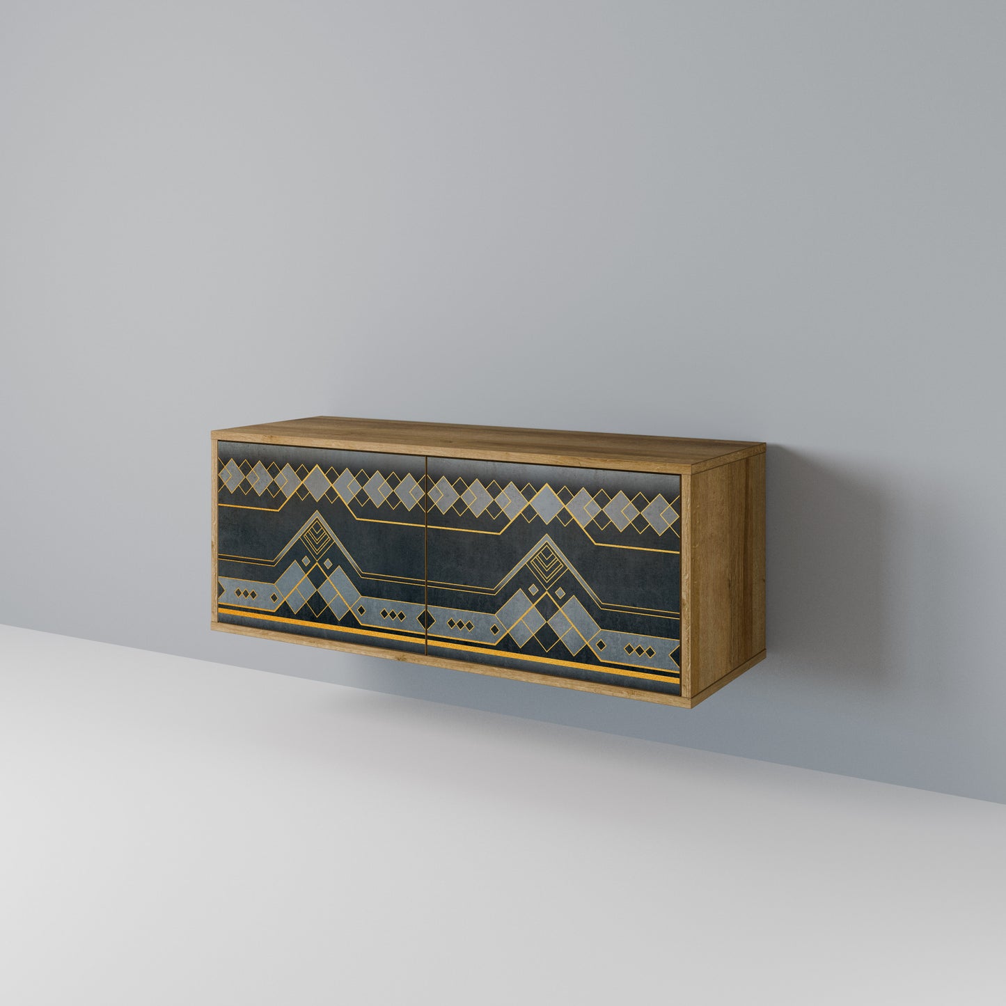 ROYAL ORDINARINESS Compact 2-Door TV Cabinet