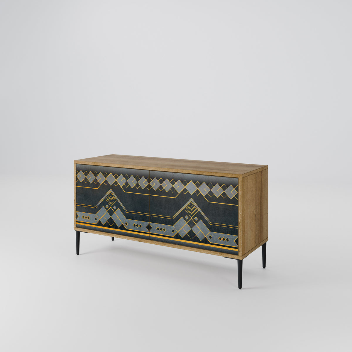 ROYAL ORDINARINESS Compact 2-Door TV Cabinet